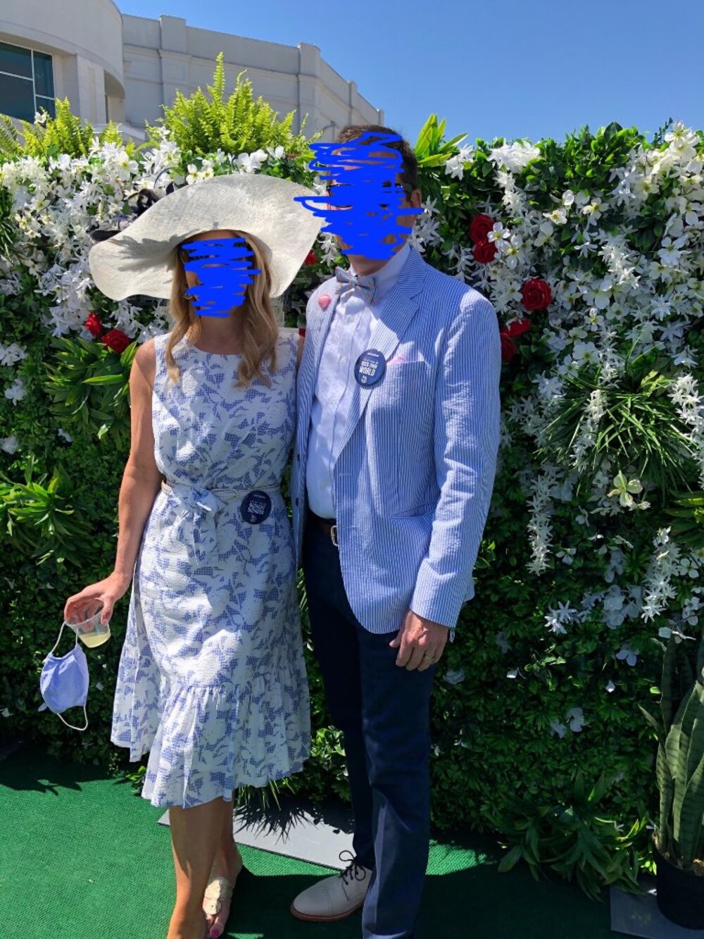 Vineyard Vines for the 147th Kentucky Derby Textured Maxi Dress Vineyard Vines